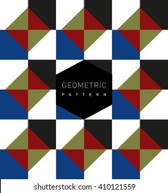 Abstract, geometric background, colorful, spectrum. Simple geometrical shapes such as a triangle, a sphere, a square, a rectangle. modern background. Web trend screensaver. Modern pattern