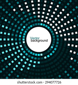 Abstract geometric background. Colorful squares. Vector illustration. Eps 10