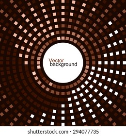 Abstract geometric background. Colorful squares. Vector illustration. Eps 10