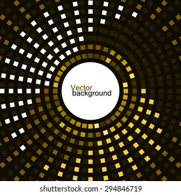 Abstract geometric background. Colorful squares. Vector illustration. Eps 10