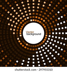 Abstract geometric background. Colorful squares. Vector illustration. Eps 10