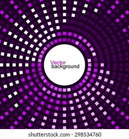 Abstract geometric background. Colorful squares. Vector illustration. Eps 10