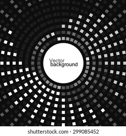 Abstract geometric background. Colorful squares. Vector illustration. Eps 10