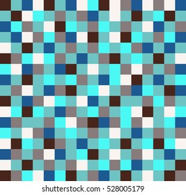 Abstract Geometric Background With Colorful Squares