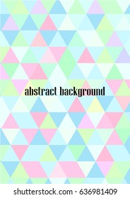 abstract geometric background in colorful style,vector,illustrations