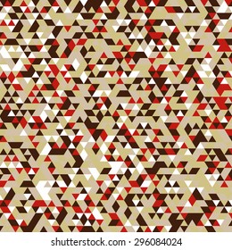 abstract geometric background colorful triangles- vector illustration