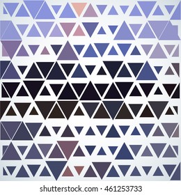Abstract geometric background with colorful triangles different size.