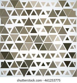 Abstract geometric background with colorful triangles different size.