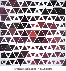 Abstract geometric background with colorful triangles different size.