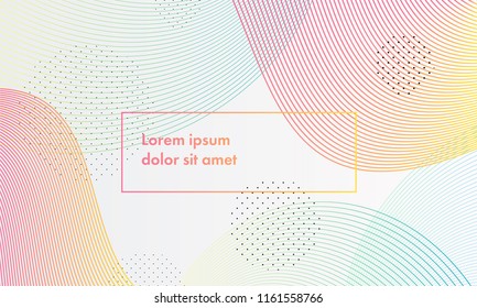 Abstract geometric background. Colorful vector shapes. Eps10