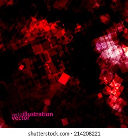 Abstract geometric background, colorful vector futuristic illustration eps10