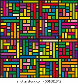 Abstract geometric background. Colorful vector Illustration.