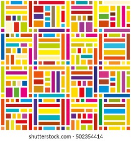 Abstract geometric background. Colorful vector Illustration.