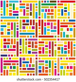 Abstract geometric background. Colorful vector Illustration.