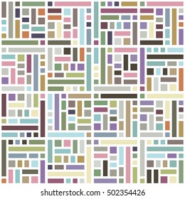 Abstract geometric background. Colorful vector Illustration.