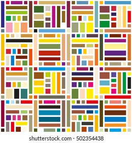 Abstract geometric background. Colorful vector Illustration.