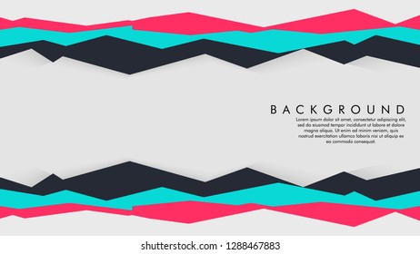 abstract geometric background concept with a blend of colors and shapes