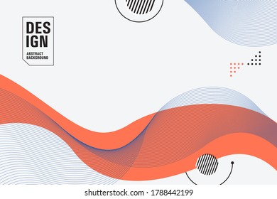 Abstract geometric background concept. Design elements for Magazine, leaflet, billboard, sale