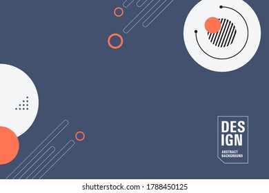 Abstract geometric background concept. Design elements for Magazine, leaflet, billboard, sale