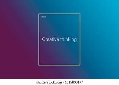 Abstract geometric background. The concept of a landing page with a bright gradient. Perfect for designing a website or app. EPS 10.