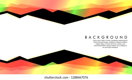 abstract geometric background the concept of light with a mix of colors and shapes