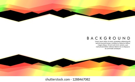 abstract geometric background the concept of light with a mix of colors and shapes