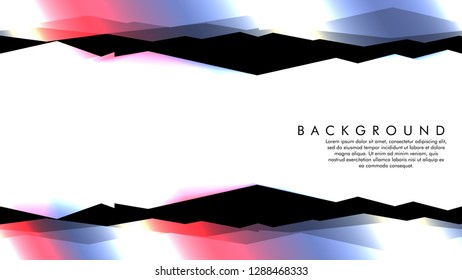 abstract geometric background the concept of light with a mix of colors and shapes