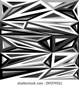 Abstract geometric background consisting of colored triangles