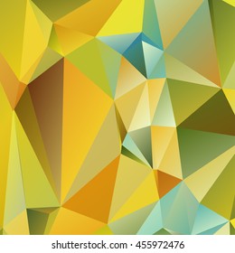 Abstract geometric background consisting of multicolored triangular polygons