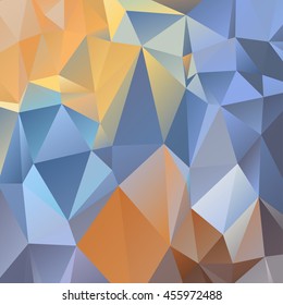 Abstract geometric background consisting of multicolored triangular polygons