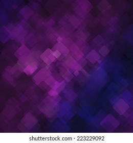 Abstract geometric background  consisting of overlapping square elements of various sizes, with rounded corners. Vector illustration.