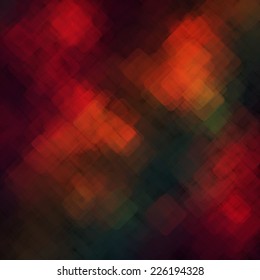 Abstract geometric background  consisting of overlapping square elements of various sizes, with rounded corners. Vector illustration.