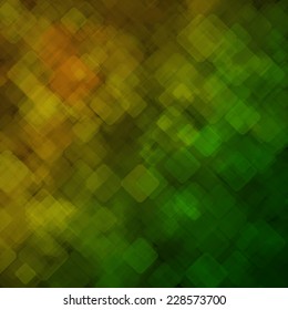 Abstract geometric background  consisting of overlapping square elements of various sizes, with rounded corners. Vector illustration.