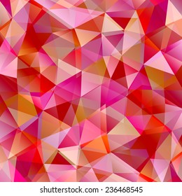 Abstract geometric background  consisting of overlapping triangular elements of various sizes. Vector illustration.