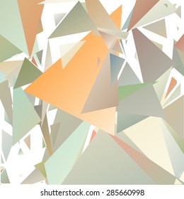 Abstract geometric background consisting of rectangles of different colors, sizes and transparency
