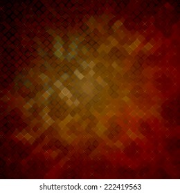 Abstract geometric background  consisting of square elements with rounded corners. Vector illustration.