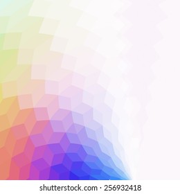 Abstract geometric background with copyspace area
