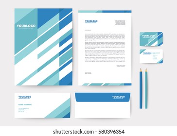 Abstract geometric background for Corporate Identity Template Poster Brochure Flyer design Layout vector template