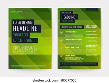Abstract geometric background for Corporate Identity Template Poster Brochure Flyer design Layout vector template