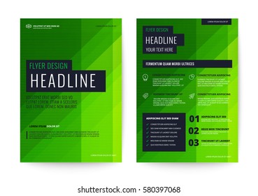 Abstract geometric background for Corporate Identity Template Poster Brochure Flyer design Layout vector template
