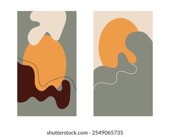 abstract geometric background cover doddle illustration