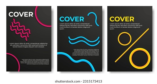 Abstract geometric background for cover, flyer, social media post template.