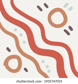 Abstract geometric background. Cover, poster, flyer, card with different shapes.  