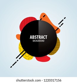Abstract geometric background. Creative concept minimal design.