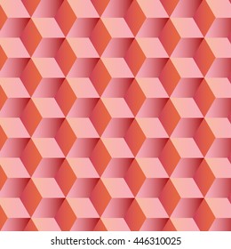 Abstract geometric background with cubes 