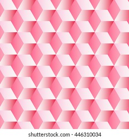 Abstract geometric background with cubes 