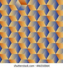 Abstract geometric background with cubes 