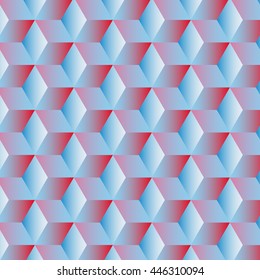 Abstract geometric background with cubes 
