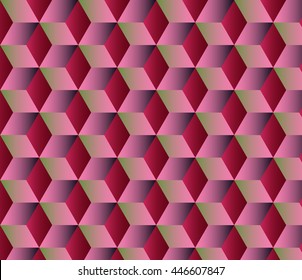 Abstract geometric background with cubes