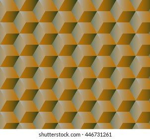 Abstract geometric background with cubes